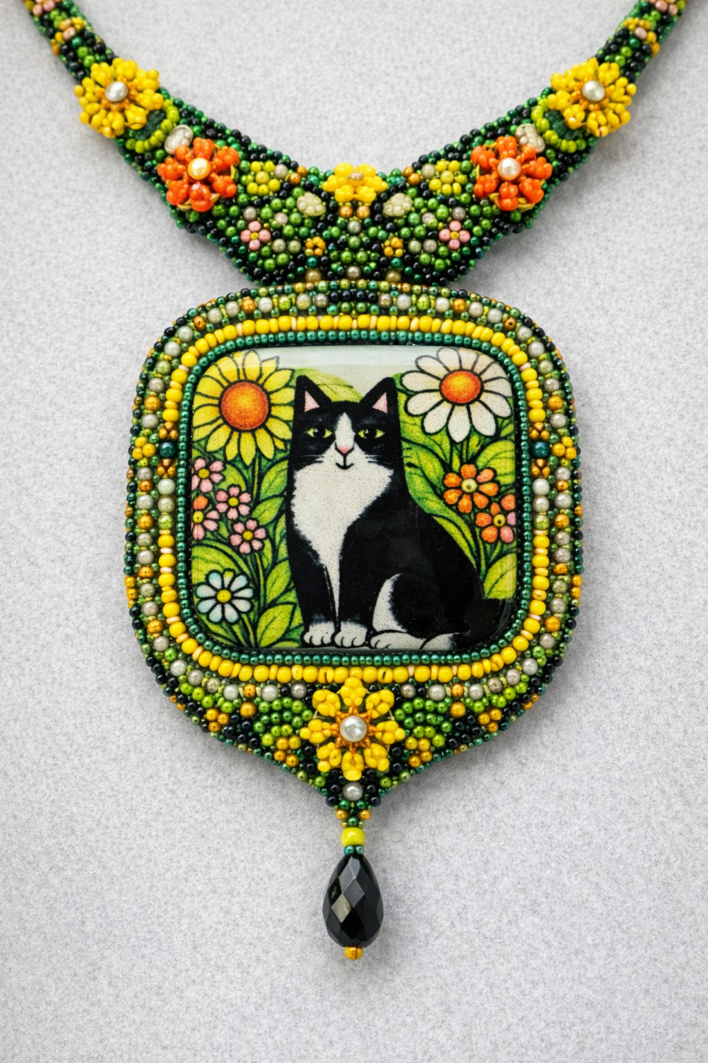Garden Muse Cat square
