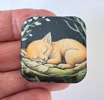 Sleeping Cutie 30mm square