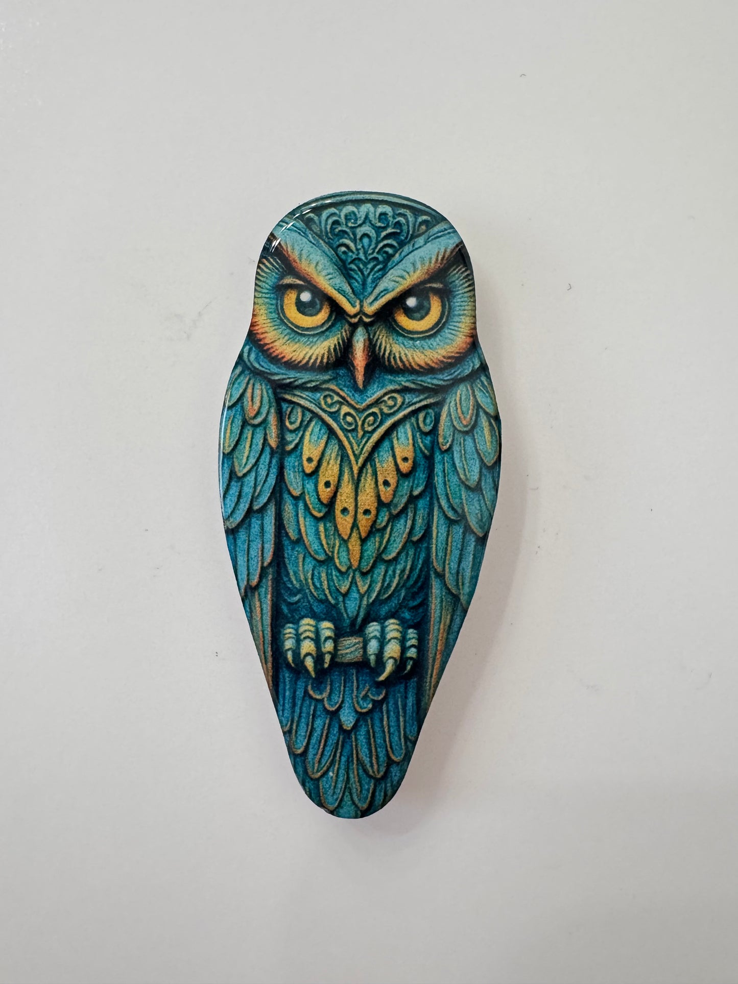 Luna Teal Owl
