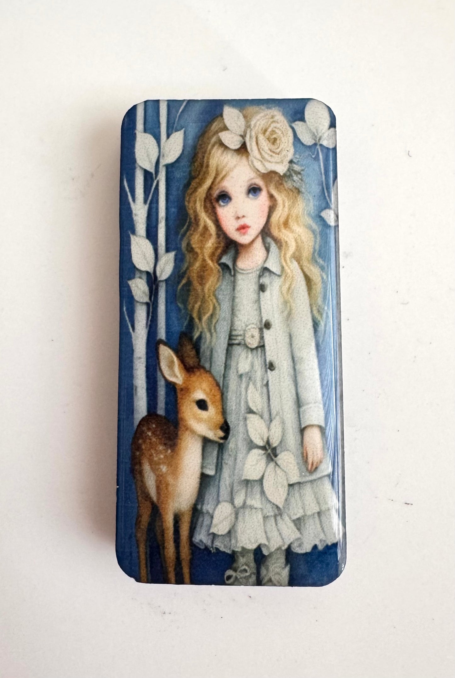 Birch and Blossom domino shape