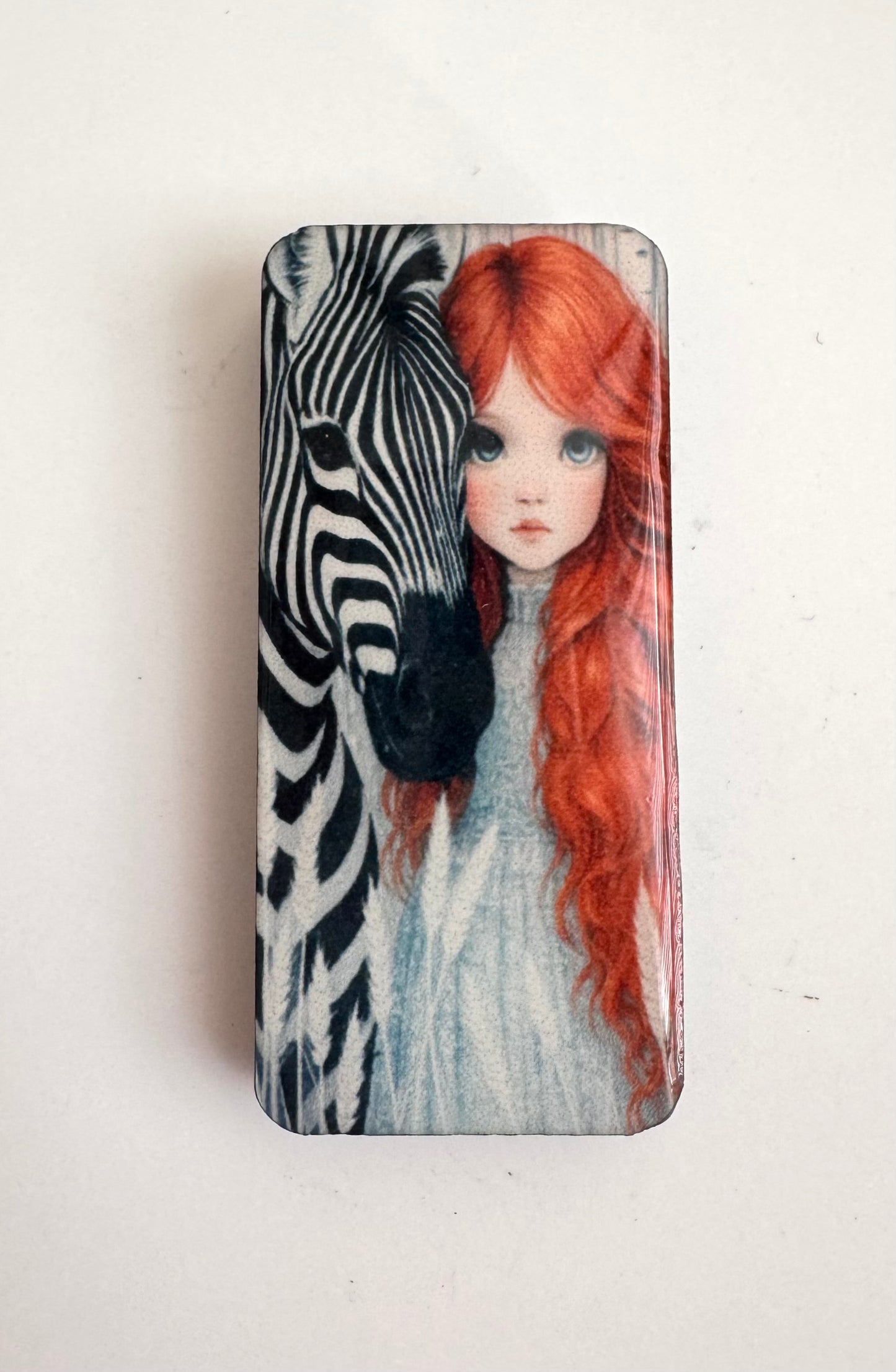 Zebra’s Garden domino shape