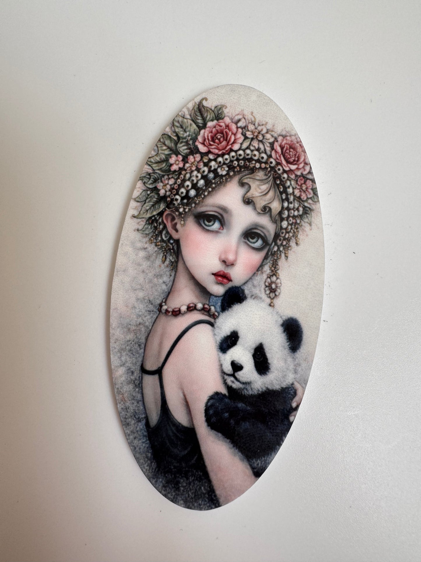 Panda Bamboo large oval