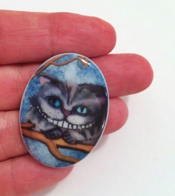 Cheshire Cat Cameo