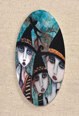 Time To Fly Trio Large Oval