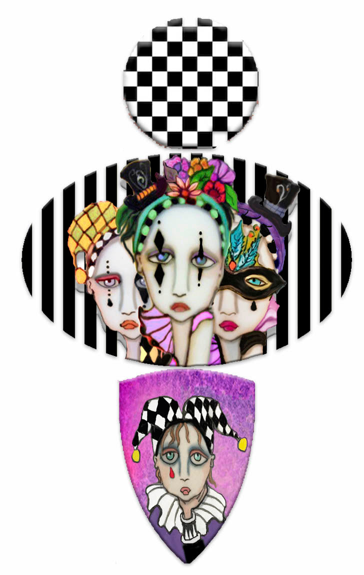 Harlequin 3 Piece Set