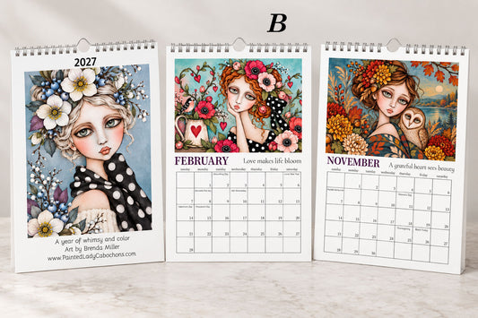 2027 Painted Lady Calendar