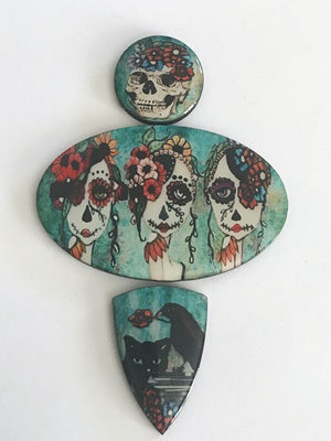 Day Of The Dead 3 Piece Set