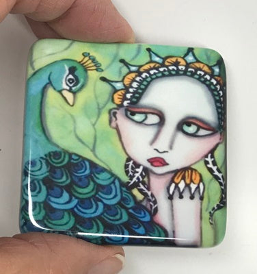 Proud As A Peacock 2 inch