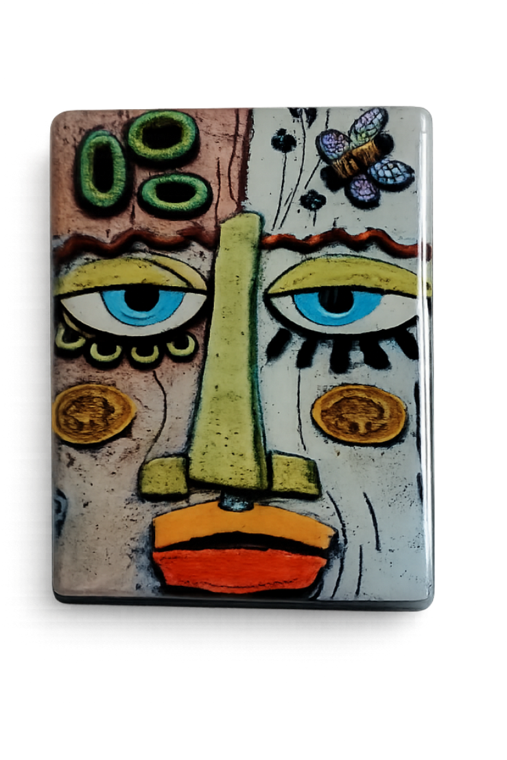 Whimsical Face Rectangle7