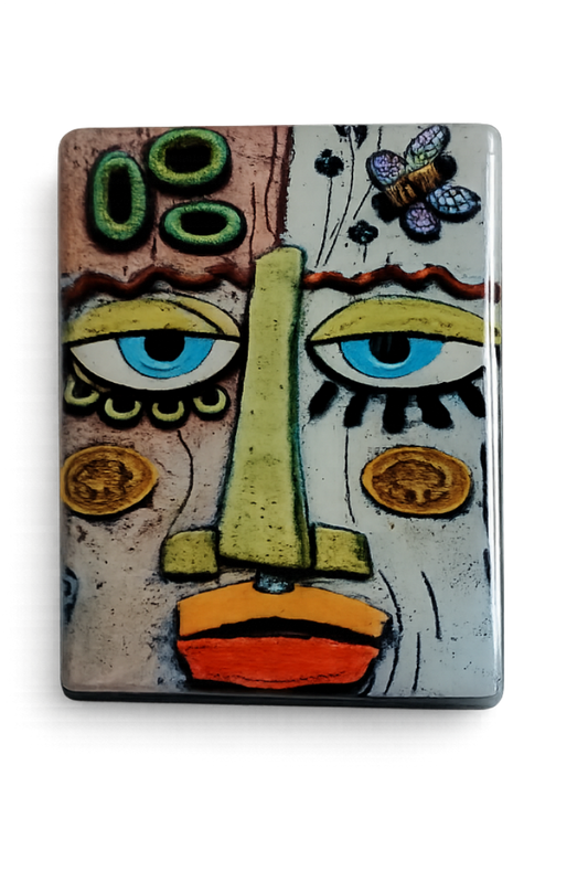 Whimsical Face Rectangle7