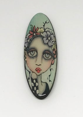 May Flowers long oval