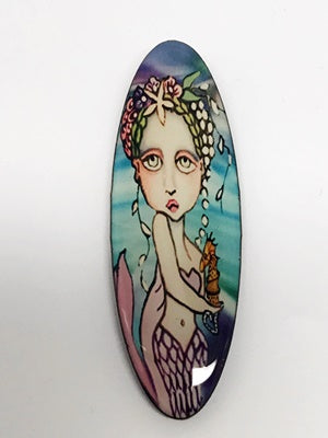 Swimming In The Deep long oval