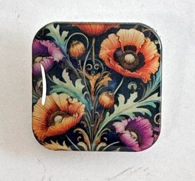 Poppies 30mm square
