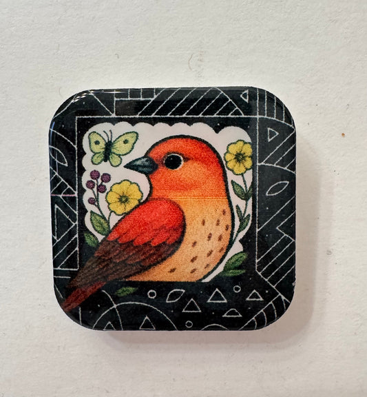 Bird Play 30mm square