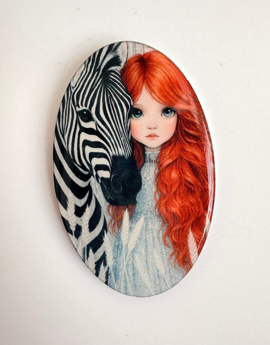 Zebra’s Garden oval