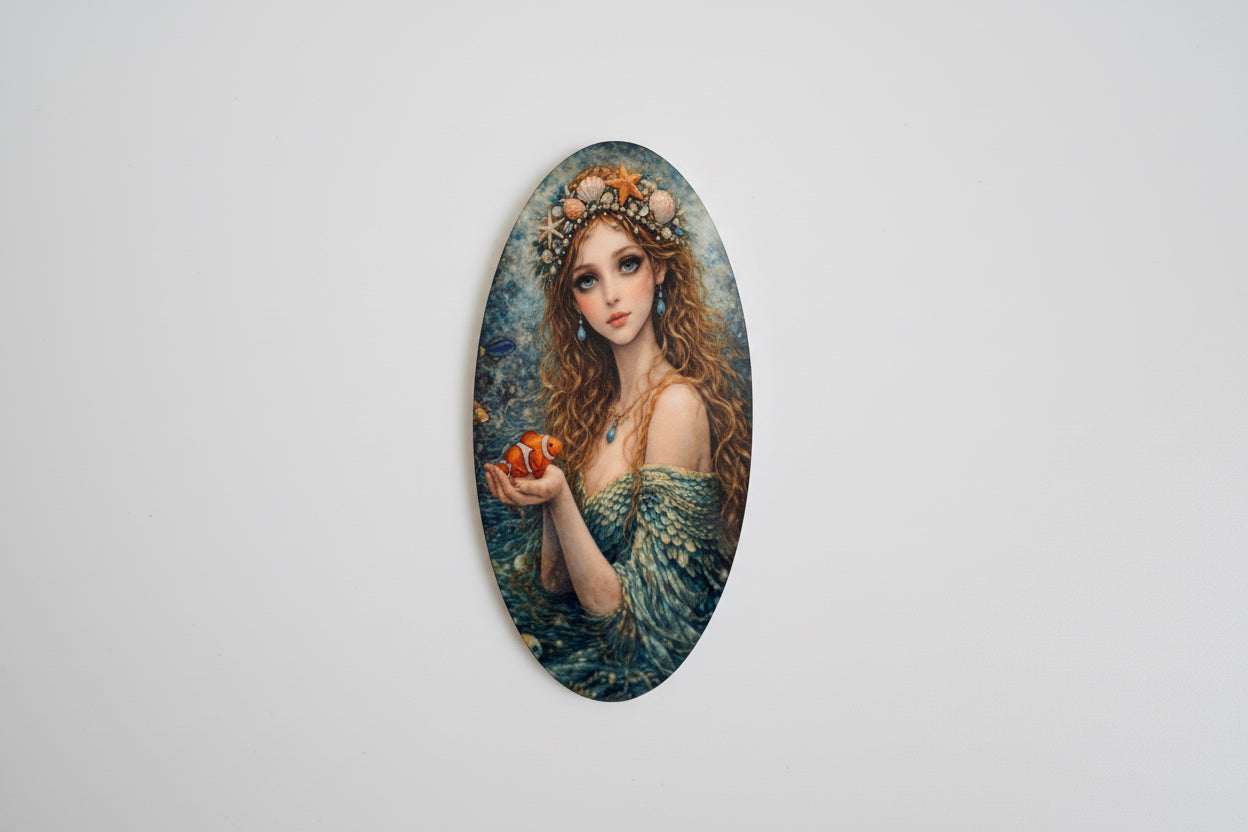 Mermaid Friends large oval