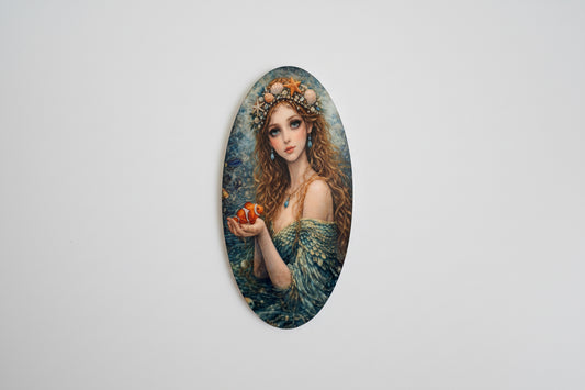 Mermaid Friends large oval