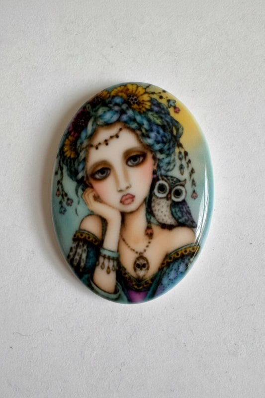 Lady and Owl cameo 2