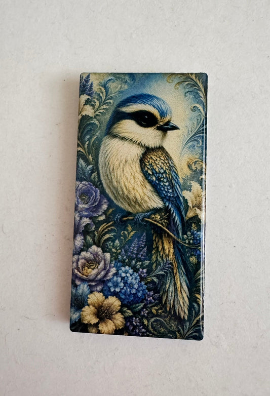 Floral Bird Rectangle