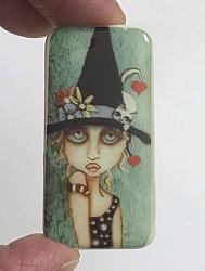 He Has My Heart Domino Shape