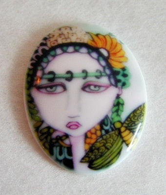 Girl With A Dragonfly Tattoo Cameo