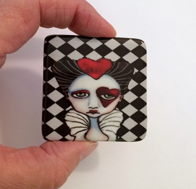 Queen Of Hearts 2 inch