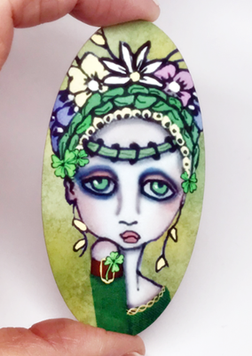 Shamrock Lassie Large Oval