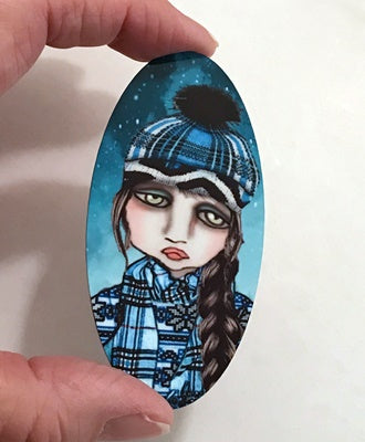 Snow Bird Large Oval