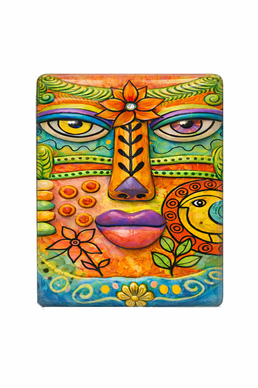 Whimsical Face Rectangle