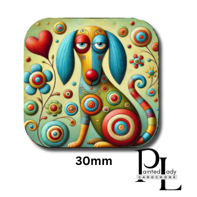 Puppy Love 30mm square