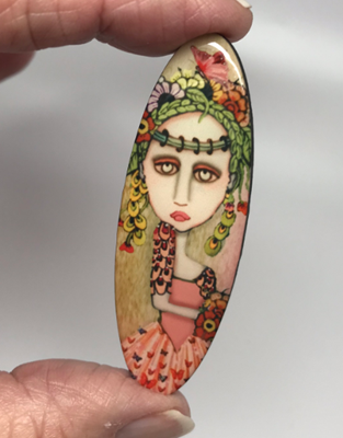 Spring Bouquet long oval