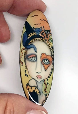 Halloween Pranks long oval